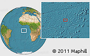 Satellite Location Map of the area around 8° 12' 42" S, 4° 10' 30" W
