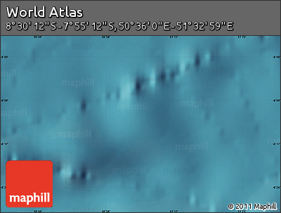 Satellite Map of the Area around 8° 12' 42" S, 51° 4' 30" E