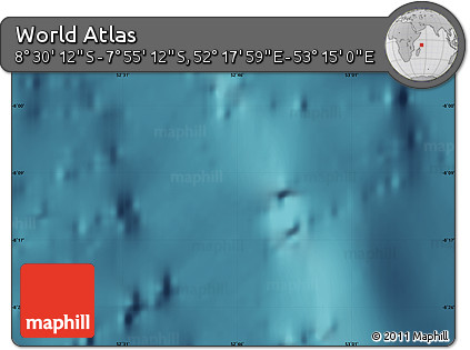Satellite Map of the Area around 8° 12' 42" S, 52° 46' 29" E