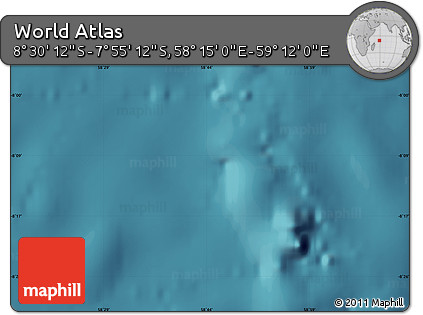 Satellite Map of the Area around 8° 12' 42" S, 58° 43' 30" E