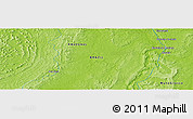 Physical Panoramic Map of the area around 8° 12' 42" S, 58° 34' 30" W