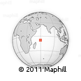 Outline Map of the Area around 8° 12' 42" S, 59° 34' 30" E, rectangular outline