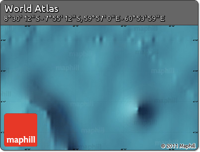 Satellite Map of the Area around 8° 12' 42" S, 60° 25' 29" E