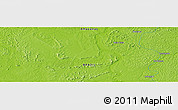 Physical Panoramic Map of the area around 8° 12' 42" S, 61° 7' 30" W