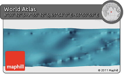 Satellite Panoramic Map of the Area around 8° 12' 42" S, 66° 22' 30" E
