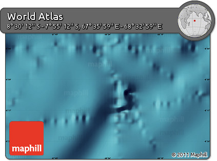 Satellite Map of the Area around 8° 12' 42" S, 68° 4' 29" E