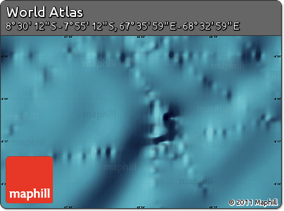 Satellite Map of the Area around 8° 12' 42" S, 68° 4' 29" E