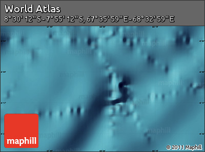 Satellite Map of the Area around 8° 12' 42" S, 68° 4' 29" E