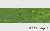 Satellite Panoramic Map of the area around 8° 12' 42" S, 71° 19' 29" W