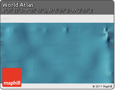 Satellite 3D Map of the Area around 8° 12' 42" S, 76° 34' 29" E