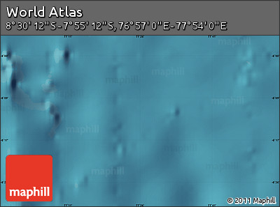 Satellite Map of the Area around 8° 12' 42" S, 77° 25' 30" E