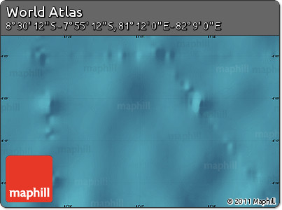 Satellite Map of the Area around 8° 12' 42" S, 81° 40' 30" E