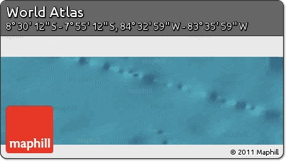Satellite Panoramic Map of the Area around 8° 12' 42" S, 84° 4' 29" W
