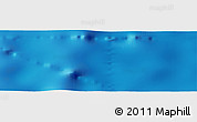 Physical Panoramic Map of the area around 8° 12' 42" S, 85° 4' 29" E