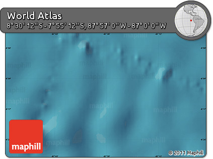 Satellite Map of the Area around 8° 12' 42" S, 87° 28' 29" W