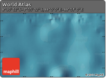 Satellite Map of the Area around 8° 12' 42" S, 88° 28' 29" E