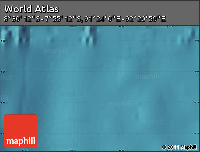Satellite Map of the Area around 8° 12' 42" S, 91° 52' 30" E