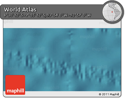 Satellite 3D Map of the Area around 8° 12' 42" S, 93° 25' 30" W