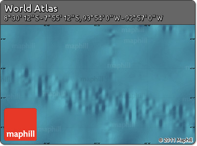 Satellite Map of the Area around 8° 12' 42" S, 93° 25' 30" W