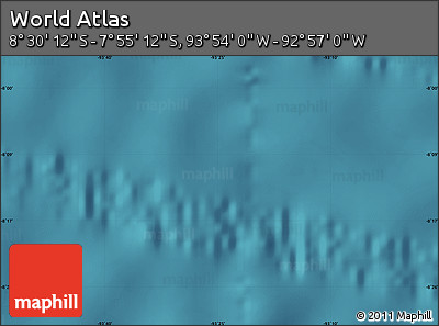 Satellite Map of the Area around 8° 12' 42" S, 93° 25' 30" W