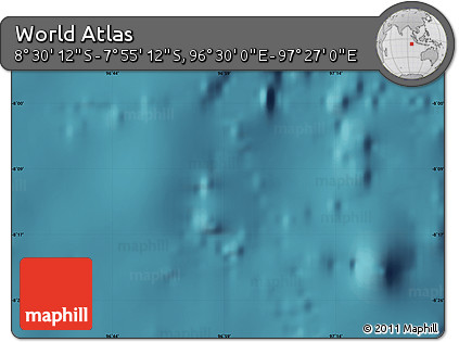 Satellite Map of the Area around 8° 12' 42" S, 96° 58' 29" E