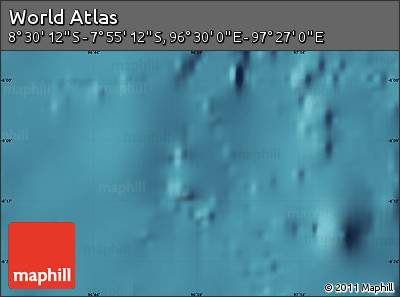 Satellite Map of the Area around 8° 12' 42" S, 96° 58' 29" E