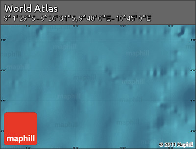 Satellite Map of the Area around 8° 44' 0" S, 10° 16' 30" E