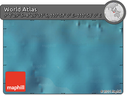 Satellite Map of the Area around 8° 44' 0" S, 111° 25' 30" E