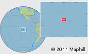 Savanna Style Location Map of the area around 8° 44' 0" S, 112° 7' 30" W