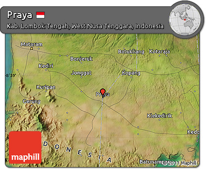 Satellite Map of Praya