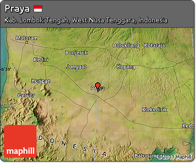 Satellite Map of Praya