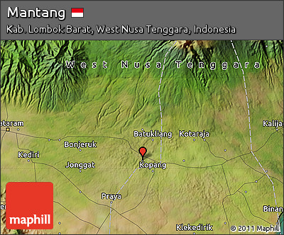Satellite Map of Mantang