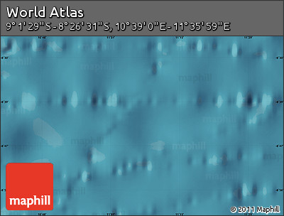 Satellite Map of the Area around 8° 44' 0" S, 11° 7' 30" E