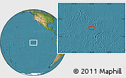 Satellite Location Map of the area around 8° 44' 0" S, 124° 1' 30" W