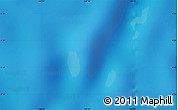 Physical Map of the area around 8° 44' 0" S, 128° 16' 30" W