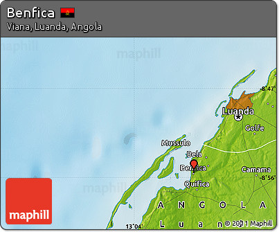Physical Map of Benfica