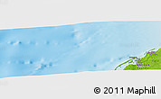 Physical Panoramic Map of the area around 8° 44' 0" S, 12° 49' 29" E