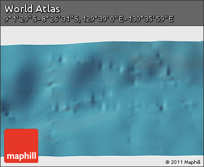 Satellite 3D Map of the Area around 8° 44' 0" S, 130° 7' 30" E