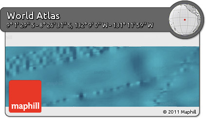 Satellite Panoramic Map of the Area around 8° 44' 0" S, 131° 40' 30" W