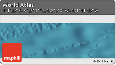 Satellite Panoramic Map of the Area around 8° 44' 0" S, 131° 40' 30" W