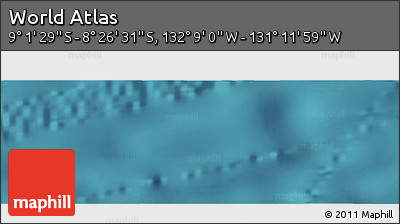 Satellite Panoramic Map of the Area around 8° 44' 0" S, 131° 40' 30" W