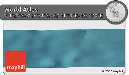 Satellite Panoramic Map of the Area around 8° 44' 0" S, 132° 40' 30" E