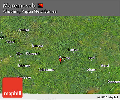 Satellite 3D Map of Maremosab