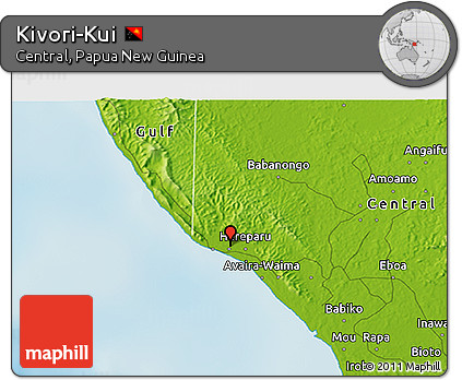 Physical 3D Map of Kivori-Kui