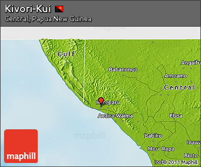 Physical 3D Map of Kivori-Kui