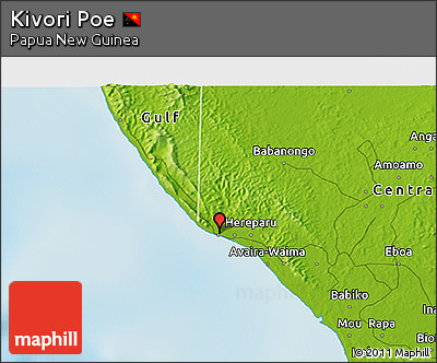 Physical 3D Map of Kivori Poe