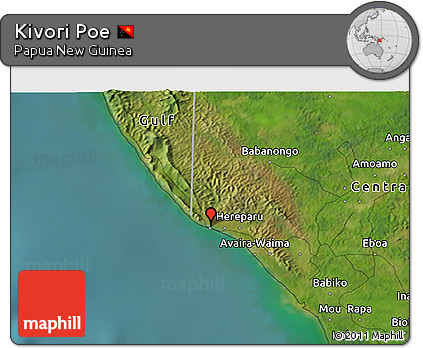Satellite 3D Map of Kivori Poe