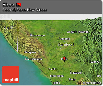 Satellite 3D Map of Eboa
