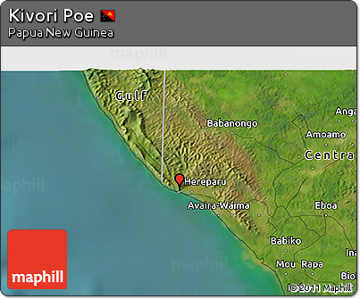 Satellite 3D Map of Kivori Poe