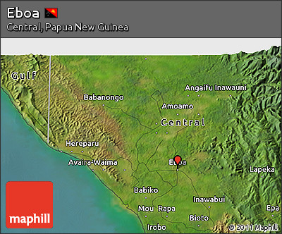 Satellite 3D Map of Eboa